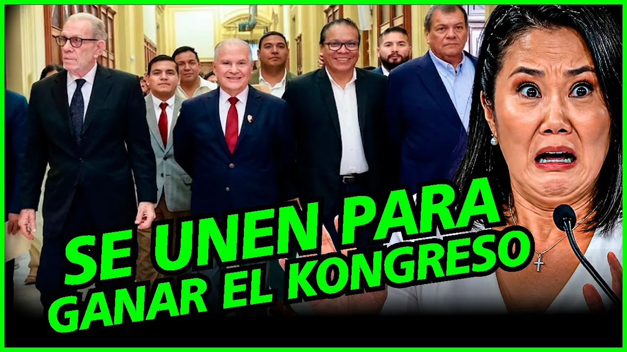 Reproducir: 🚨SANCHEZ, BELMONT, NIETO Y CHAU JUNTOS! PRESENTAN LISTAS PARA FRENAR A KEIKO EN EL CONGRESO