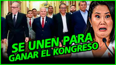 SANCHEZ, BELMONT, NIETO Y CHAU JUNTOS! PRESENTAN LISTAS PARA FRENAR A KEIKO EN EL CONGRESO