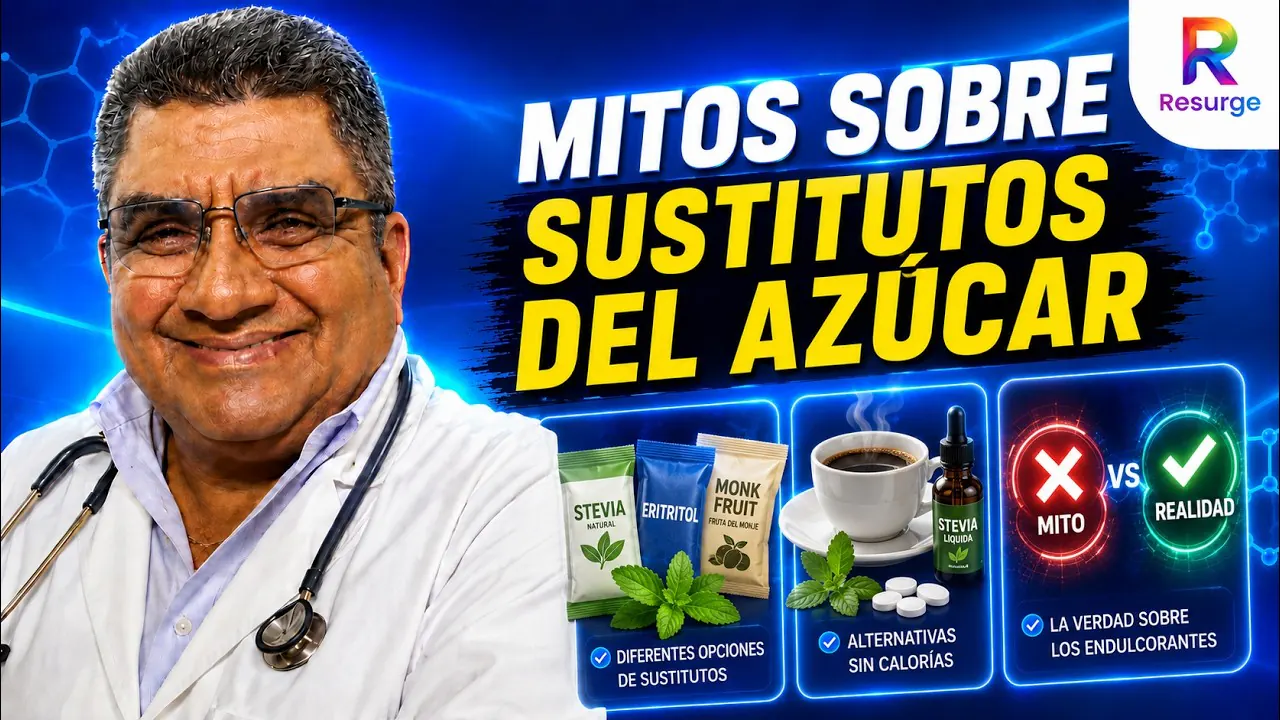 Reproducir: 🔥MITOS SOBRE SUSTITUTOS DEL AZÚCAR 🩺| DR. OLAYA RESPONDE - 21 DE AGOSTO