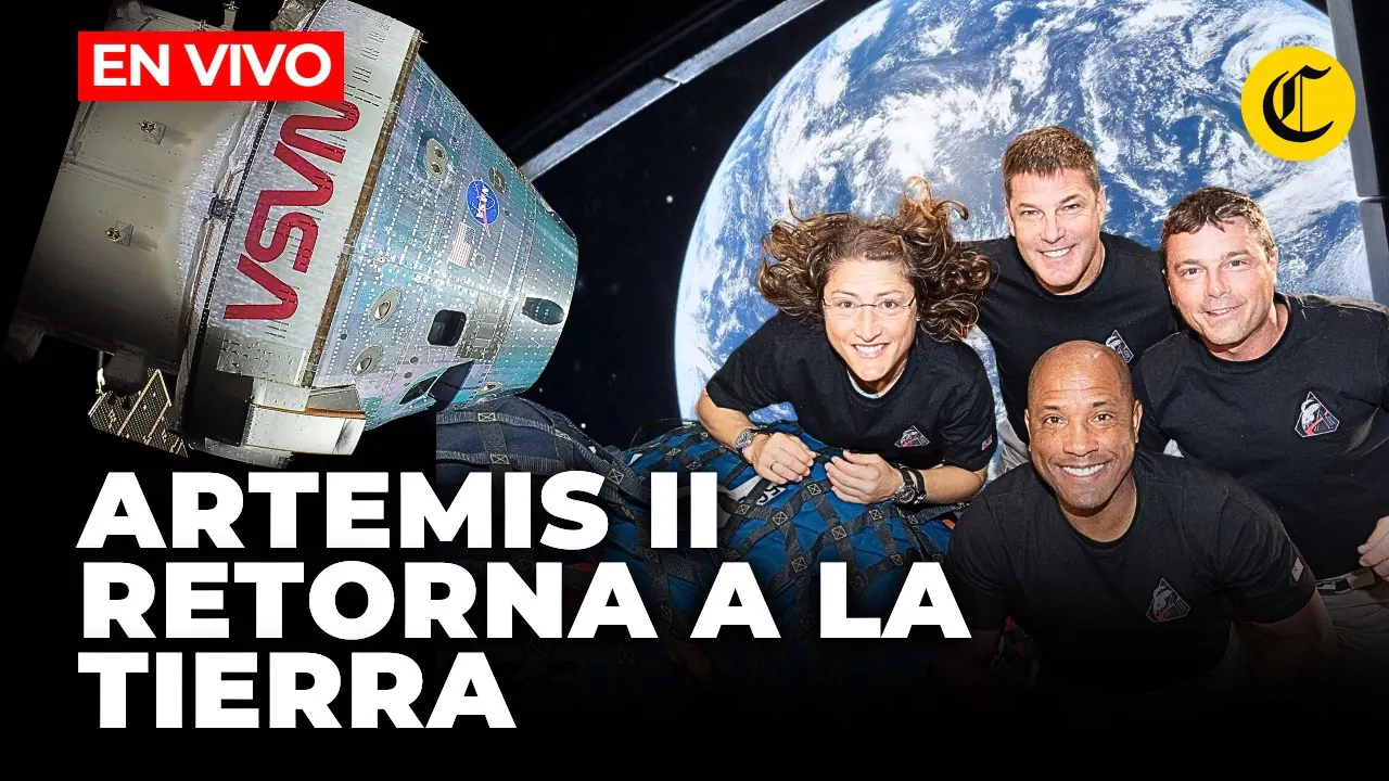 Reproducir: 🔴 EN VIVO ARTEMIS II REGRESA: minuto a minuto del DESCENSO a la TIERRA | El Comercio