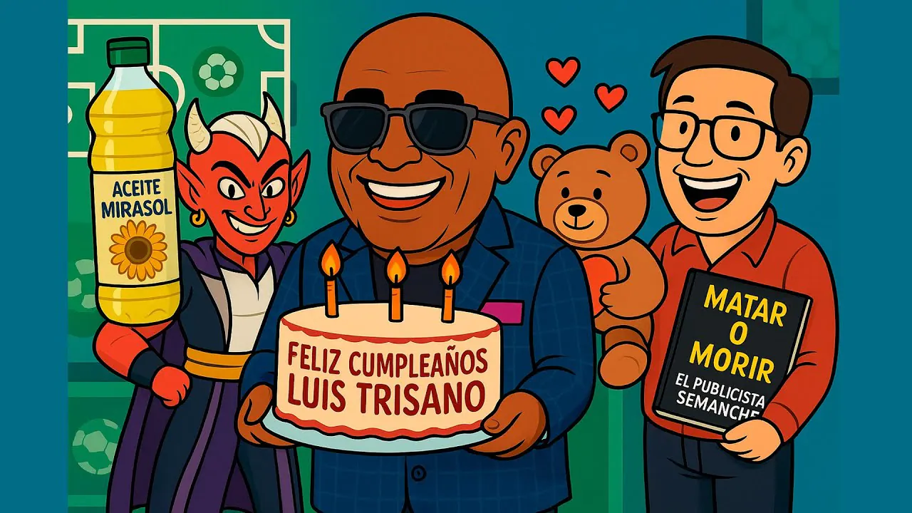 Reproducir: 🎉🎂 ¡FELIZ CUMPLEAÑOS, LUIS TRISANO! 🎂🎉 | PÓNGANSE DE ACUERDO | TRISANO TV