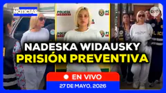 NADESKA WIDAUSKY: PJ DICTÓ NUEVE MESES DE PRISIÓN PREVENTIVA | LAS NOTICIAS CON FÁTIMA CHÁVEZ
