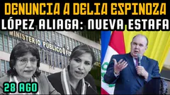 PATRICIA BENAVIDES DENUNCI4 A DELIA ESPINOZA/ PORKY ESTAFA CON TRENES /E3.UU DOM1NA AL PERÚ - 28 AGO