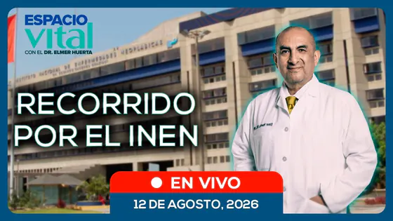 ESPACIO VITAL EN VIVO El doctor Elmer Huerta recorrerá las instalaciones del INEN