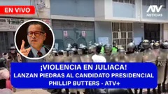 De 5 a 7 | ¡VIOLENCIA EN JULIACA! LANZAN PIEDRAS A PHILLIPS BUTTERS - ATV+