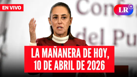 Claudia Sheinbaum EN VIVO en la Mañanera de HOY, 10 de abril de 2026 | #LR