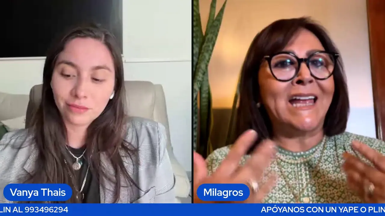 Reproducir: VANYA ENTREVIST A MILGROS JÁUREGUI DE AGUAYO: QUIERE TERMINAR LO QUE EMPEZÓ