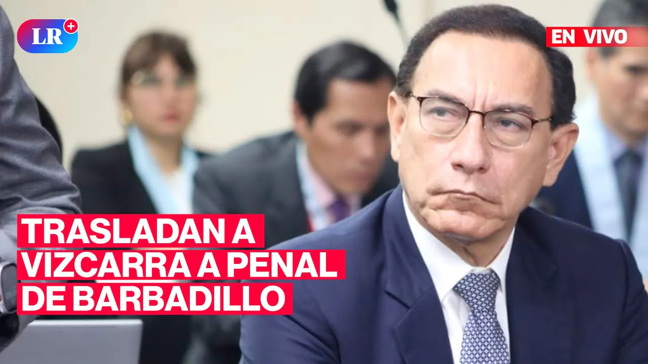 Reproducir: 🔴Martín Vizcarra:  expresidente es trasladado a penal de Barbadillo | #EnVivoLR