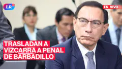 Martín Vizcarra: expresidente es trasladado a penal de Barbadillo | #EnVivoLR