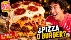 ¿LA MEJOR COMBINACIÓN CULINARIA DE LA HISTORIA? | PIZZA BURGUER | Sangucheable