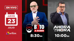 Willax en vivo - BETO A SABER - AHORA Y EN LA HORA - 23/07/2026 | Willax