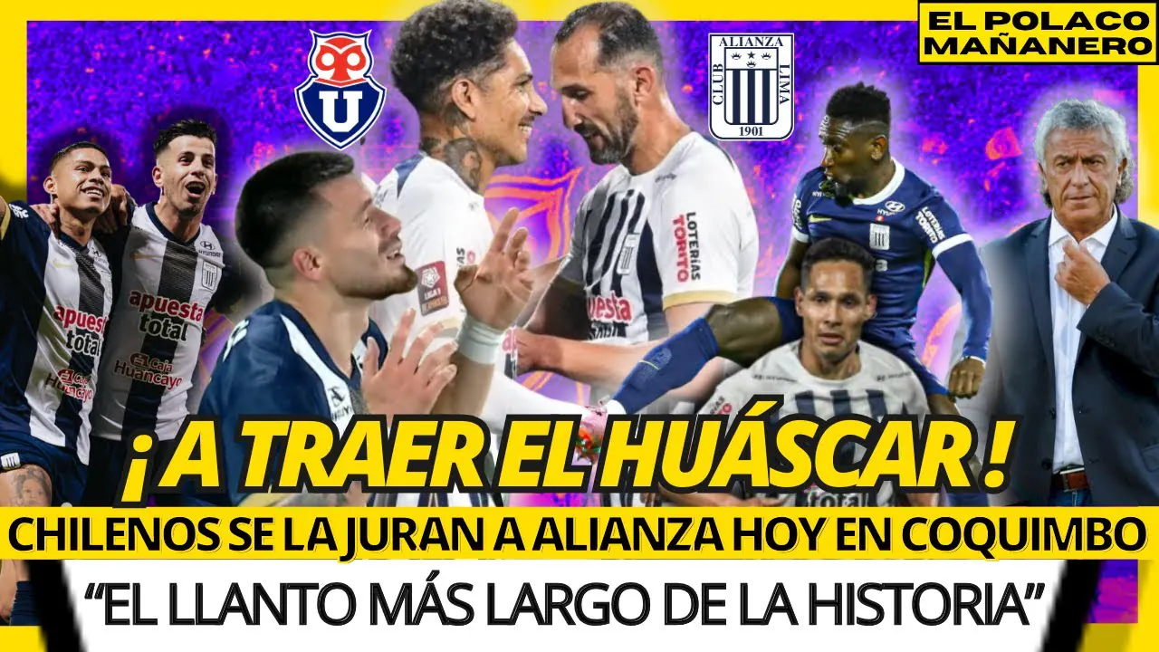 Reproducir: U. DE CHILE VS. ALIANZA LIMA : LA PREVIA -