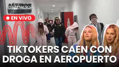 Caen Las Hermanas Wilson: tiktokers detenidas con droga en aeropuerto | "Aliados por la seguridad"