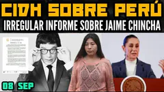 PAPELÓN: SANTIVÁÑEZ EN LA ONU / DINA VS. CLAUDIA SHEINBAUM / JAIME CHINCHA INVESTIGACIÓN - 08 SEP