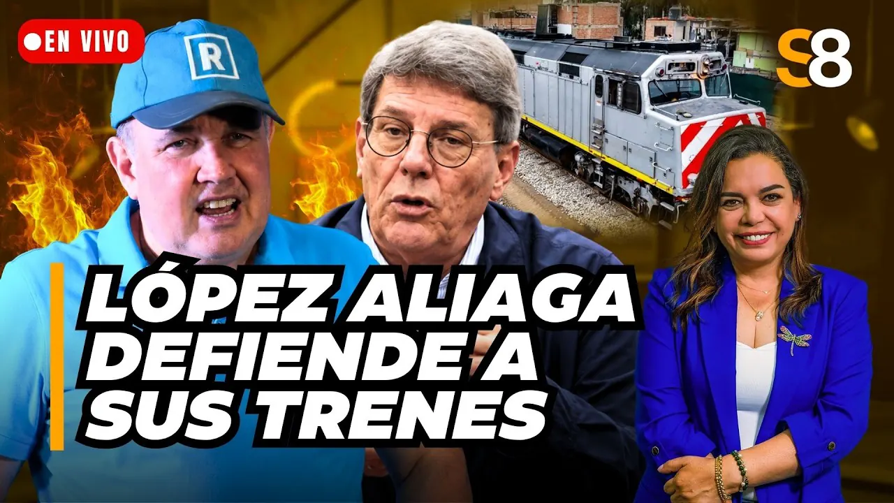 Reproducir: 🟡 LÓPEZ ALIAGA SE ENFRENTA AL MINISTRO DE TRANSPORTE POR SUS TRENES | S8