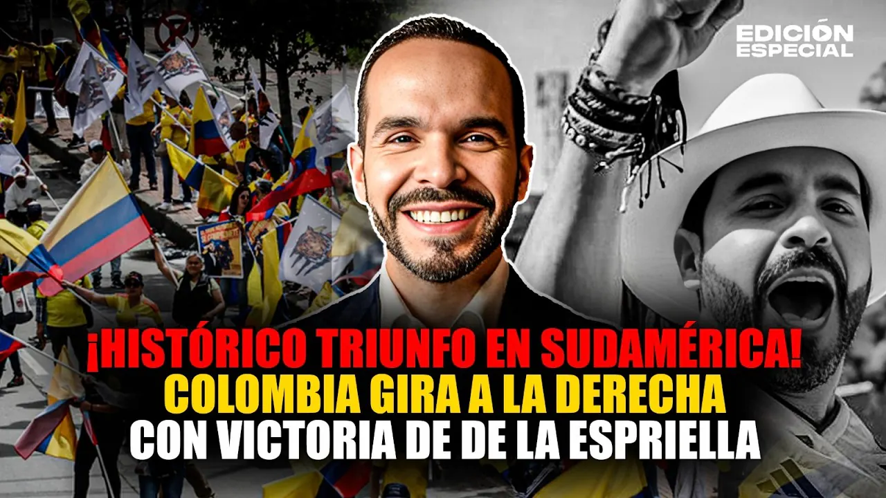 Reproducir: #EnVivo Elecciones en Colombia: Triunfo de De la Espriella lleva a América Latina a la derecha