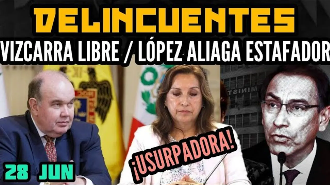 Reproducir: VIZCARRA SE LIBRA DE BARBADILLO / CONGRESISTAS EN CAMPAÑA / FIRMAS FALSAS DE DINA - 28 JUN