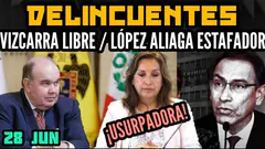 VIZCARRA SE LIBRA DE BARBADILLO / CONGRESISTAS EN CAMPAÑA / FIRMAS FALSAS DE DINA - 28 JUN