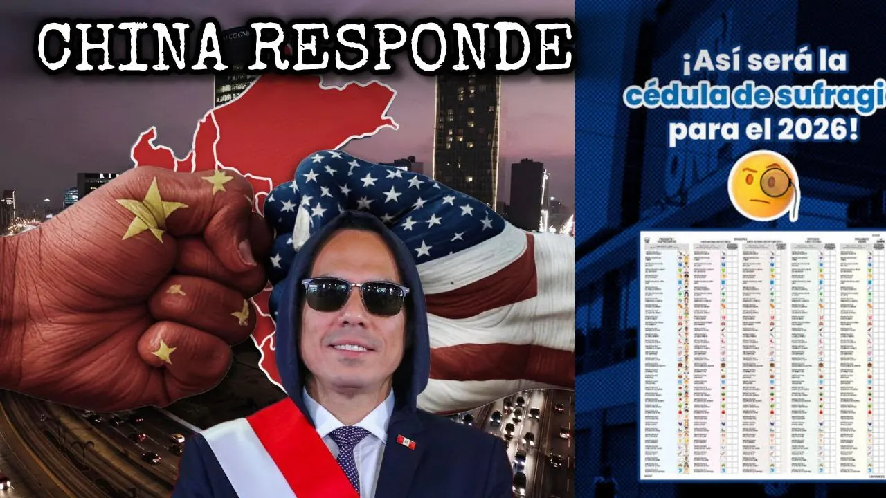 Reproducir: China responde a EEUU sobre PERÚ | Fujimorismo rechaza firmas a Jerí | Cédula oficial electoral 2026