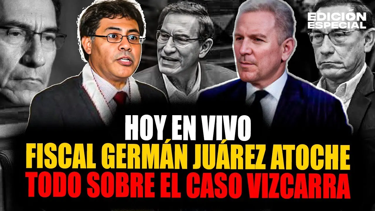 Reproducir: #EnVivo Fiscal Germán Juárez Atoche desarrolla la investigación contra Martín Vizcarra