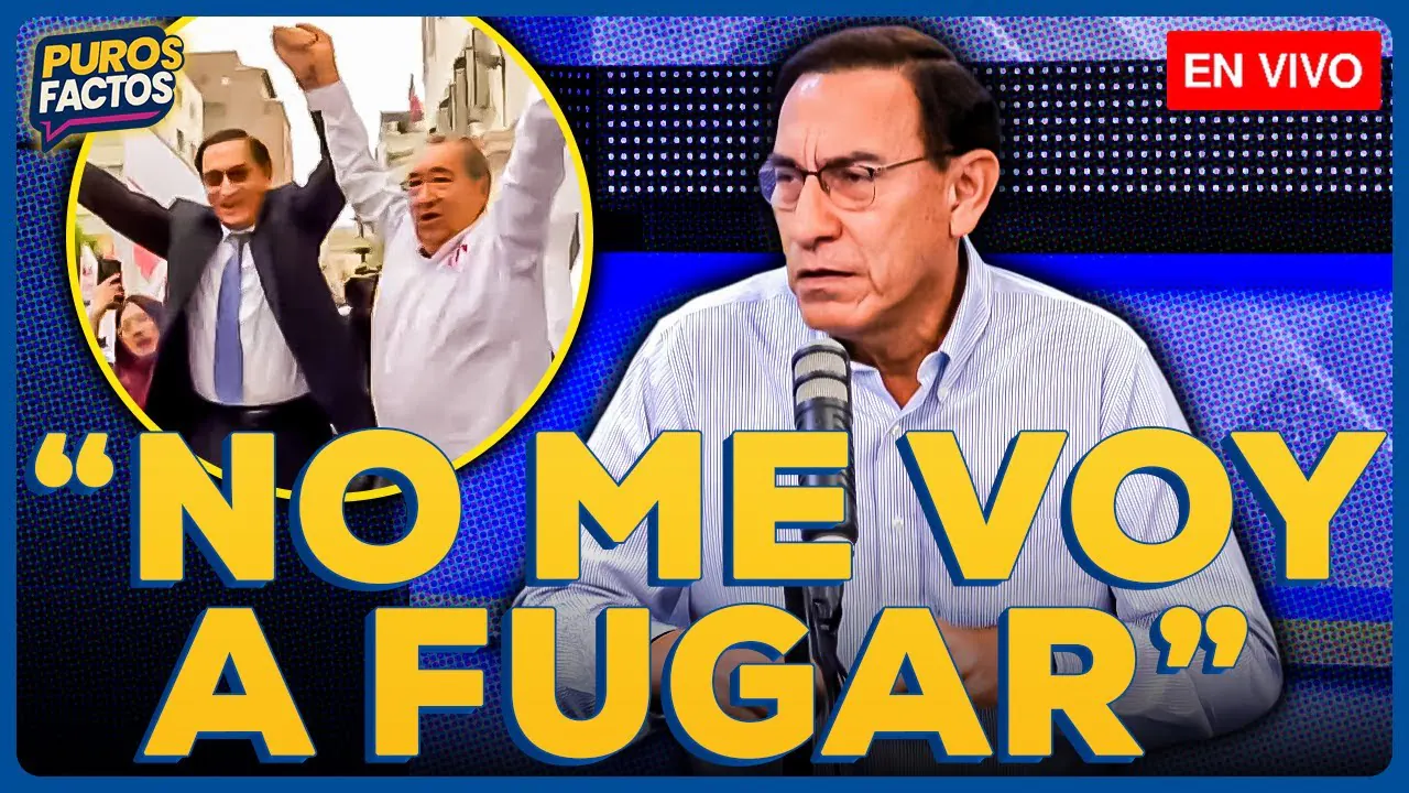 Reproducir: 🚨 #ENVIVO | VIZCARRA AFIRMA QUE NO SE VA A ASILAR NI FUGAR A DÍAS DE SU SENTENCIA #PUROSFACTOS
