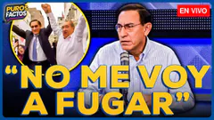 #ENVIVO | VIZCARRA AFIRMA QUE NO SE VA A ASILAR NI FUGAR A DÍAS DE SU SENTENCIA #PUROSFACTOS