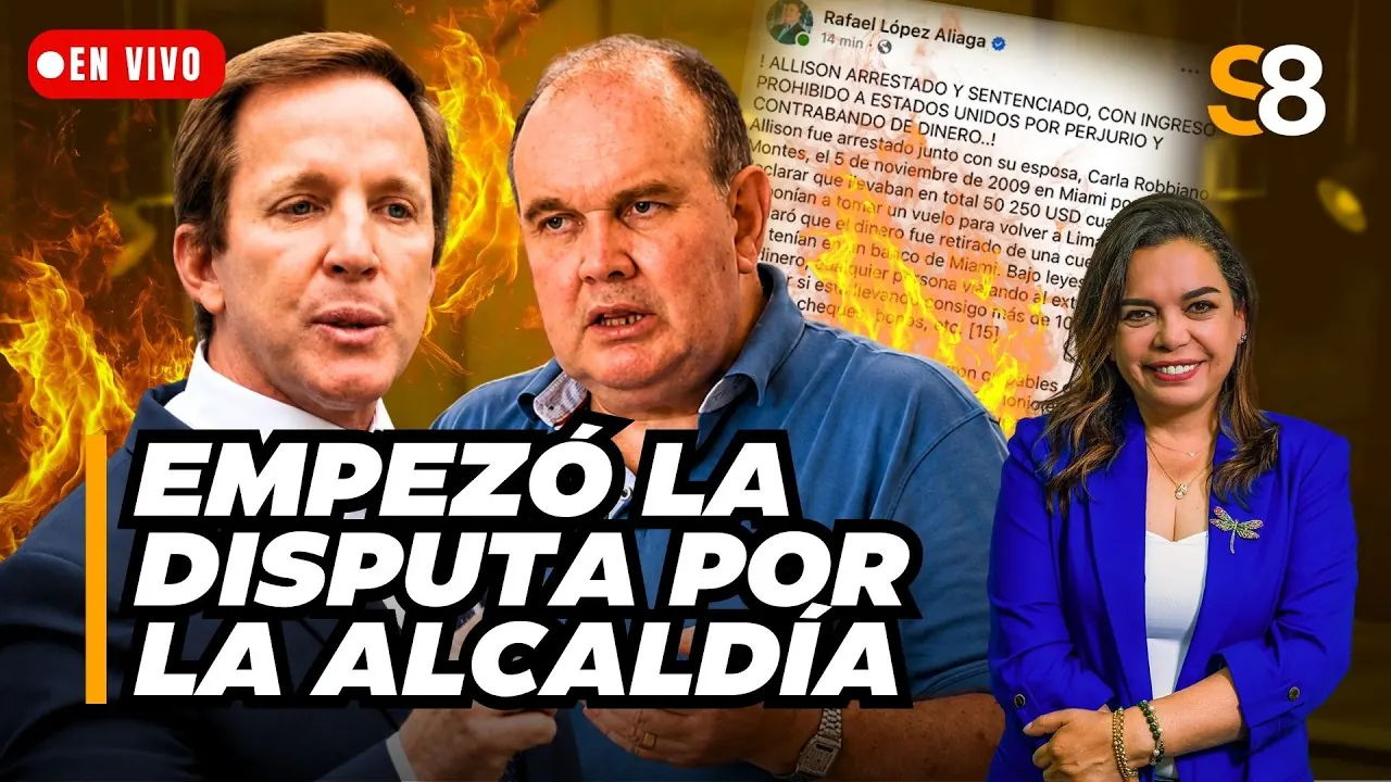 Reproducir: 🟡 FRANCIS ALLISON RESPONDE A LÓPEZ ALIAGA POR ESCANDALOSA PUBLICACIÓN EN REDES SOCIALES | S8