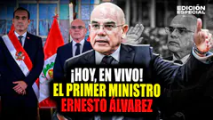 #EnVivo El primer ministro Ernesto Álvarez habla de Venezuela, PetroPerú y Pataz