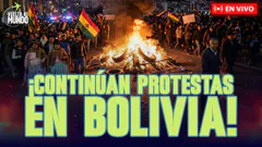 #ENVIVO | ¡BOLIVIA CONTINÚA CON PROTESTAS QUE NO PARECEN TENER TREGUA! #VUELTAALMUNDO
