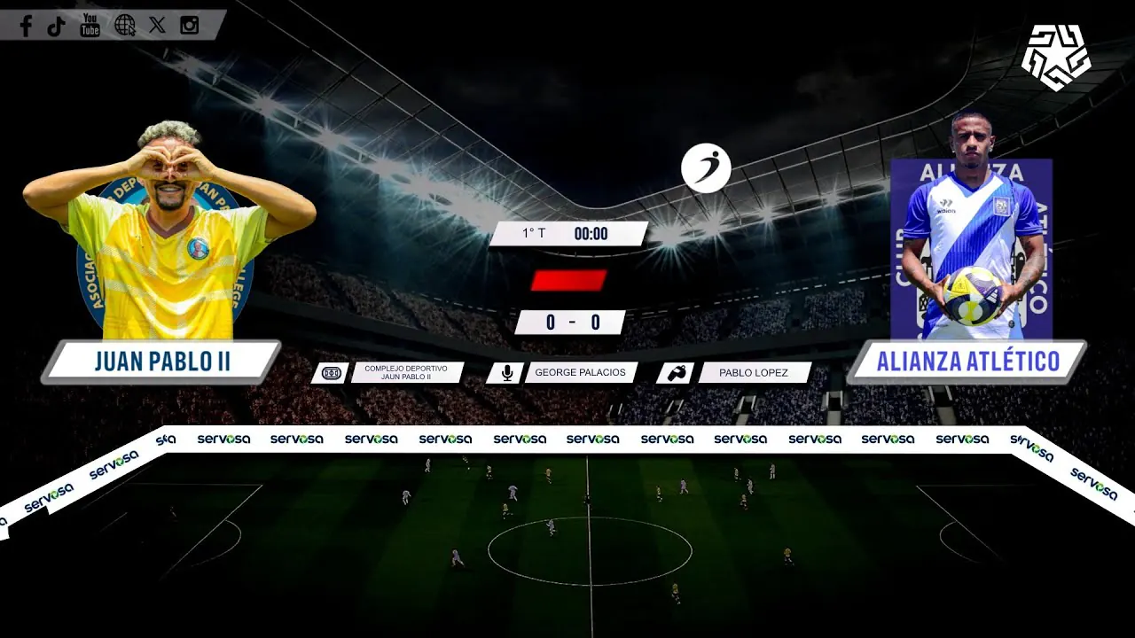 Reproducir: JUAN PABLO II VS ALIANZA ATLÉTICO por RADIO OVACION | LIGA 1 TE APUESTO