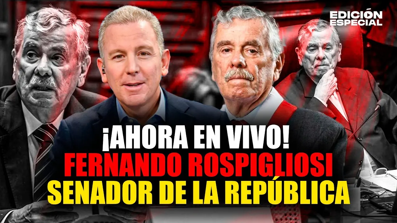Reproducir: #EnVivo Fernando Rospigliosi habla de las pensiones militares y denuncias contra jueces