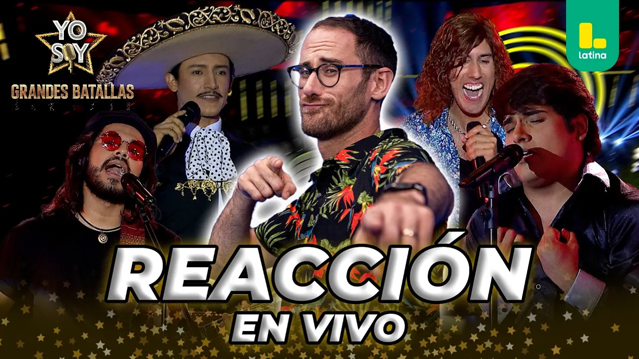Reproducir: 🟡 REACT YO SOY GRANDES BATALLAS 2026 - JUEVES 30 DE ABRIL | LATINA EN VIVO