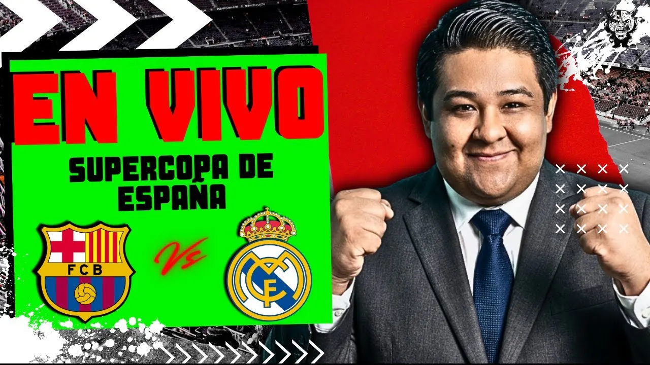 Reproducir: 🔴 BARCELONA VS REAL MADRID EN VIVO | FINAL SUPERCOPA DE ESPAÑA | DAMMBRO OFFICIAL