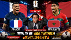 FRANCIA vs MARRUECOS EN VIVO | ¡TODO O NADA! | CUARTOS DE FINAL MUNDIAL 2026