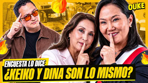 IPSOS: ¿KEIKO IGUAL QUE DINA Y CASTILLO? FT BRIGGITTE JOUARNETT | OUKE
