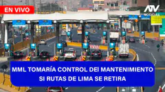 Fe de Erratas | MML TOMARÍA CONTROL DEl MANTENIMIENTO SI RUTAS DE LIMA SE RETIRA - ATV+