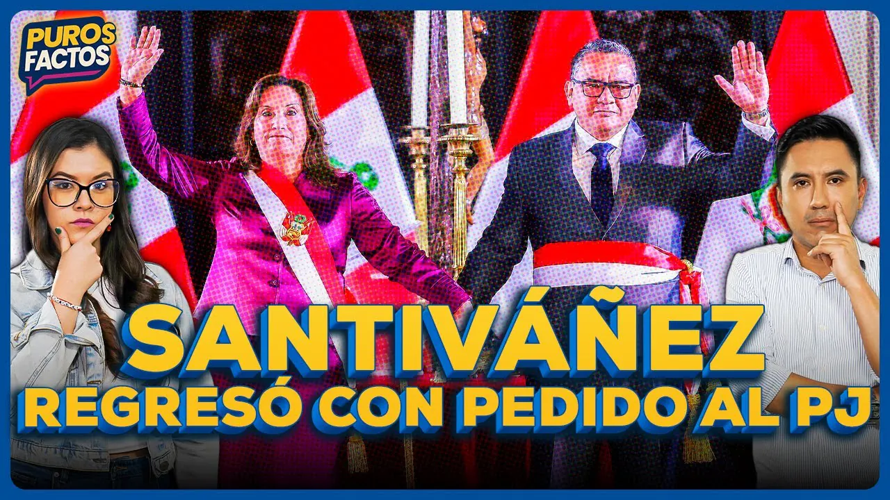 Reproducir: 🔴 #ENVIVO | SANTIVÁÑEZ REGRESÓ AL GABINETE CON PEDIDO AL PJ #PUROSFACTOS