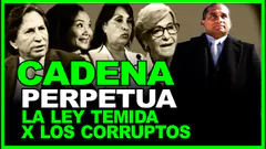 CADENA PERPETUA PARA CORRUPTOS! ABG RAFAEL TRUJILLO POPONE PROYECTO D LEY