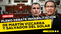 #ENVIVO CONGRESO debate inhabilitación de Martín Vizcarra y Salvador del Solar #RPPEspeciales