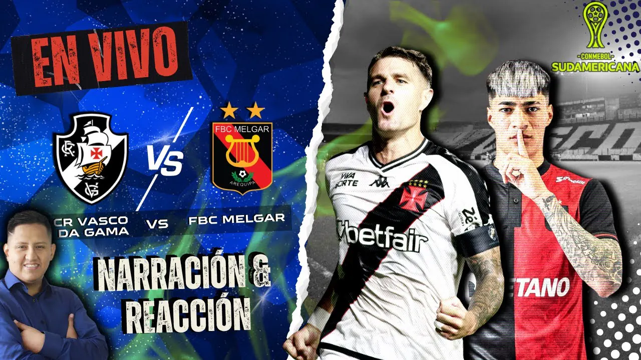 Reproducir: ¡MELGAR SE JUEGA LA CLASIFICACIÓN! VASCO DA GAMA VS MELGAR EN VIVO | SUDAMERICANA 2025 🔥 ⚽️