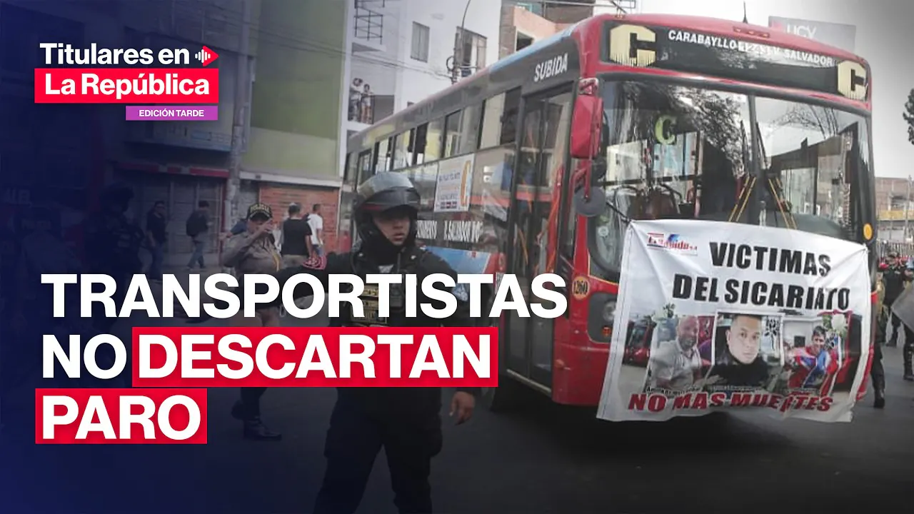 Reproducir: 🔴 TRANSPORTISTAS no descartan paro tras asesinato a chofer de El Rápido | #TLR
