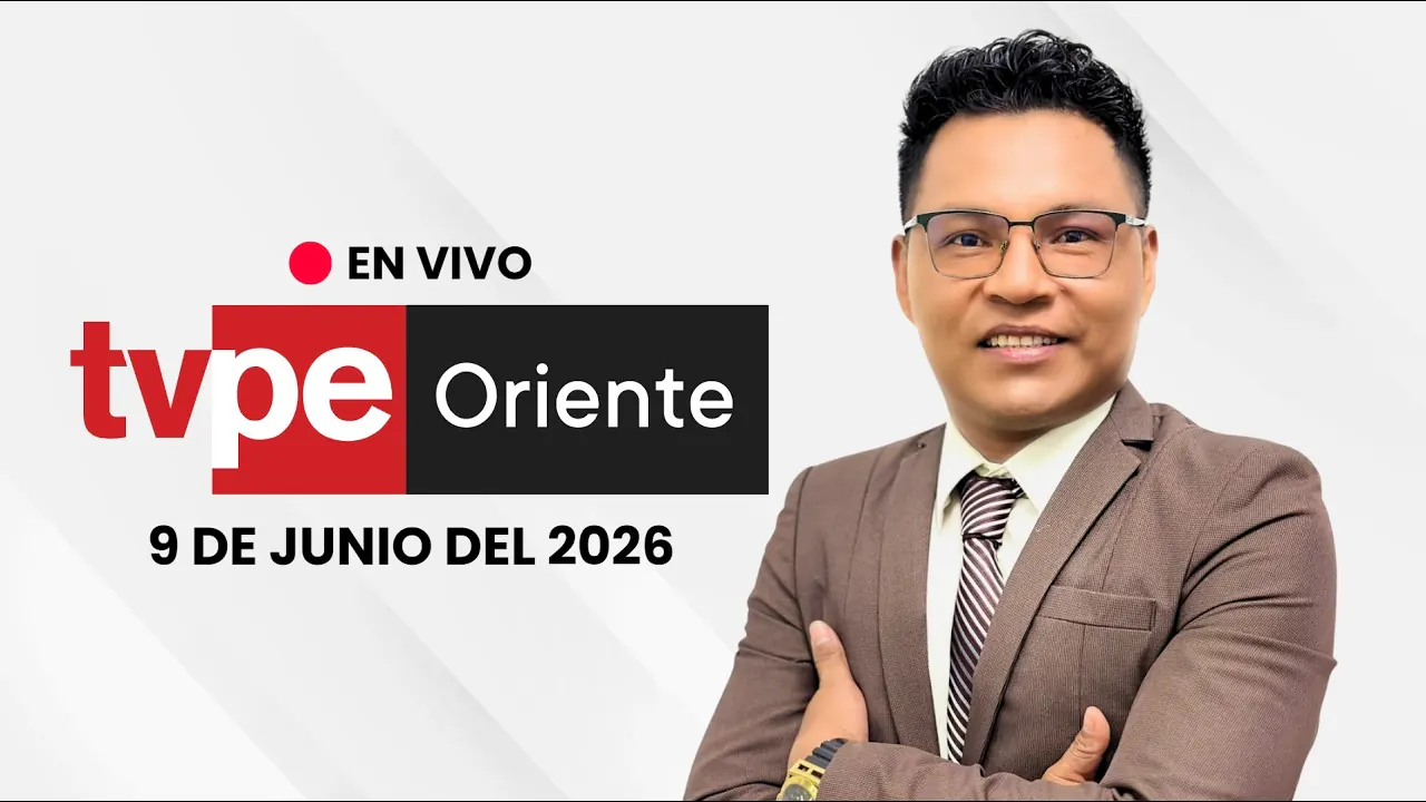 Reproducir: 🔴 TVPerú Oriente EN VIVO HOY | Noticias de la Amazonía peruana – 9 de Junio 2026