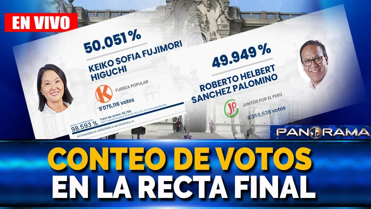 Reproducir: PANORAMA EN VIVO - DOMINGO 14 DE JUNIO DEL 2026