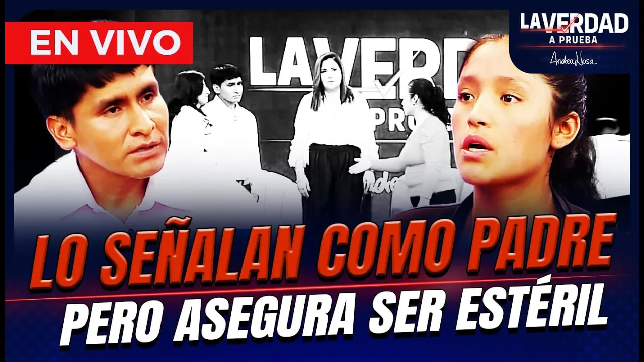 Reproducir: 🔴 EN VIVO –NIEGA TENER UN HIJO Y ASEGURA QUE ES ESTÉRIL | “LA VERDAD A PRUEBA” POR PANAMERICANA TV