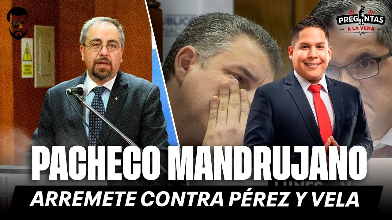 Reproducir: PACHECO MANDUJANO ARREMETE CONTRA DOMINGO PÉREZ Y VELA BARBA