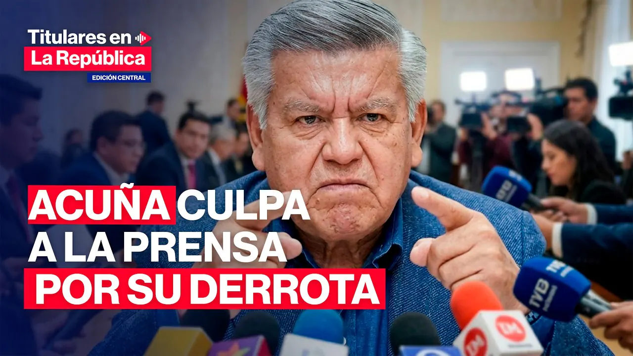 Reproducir: 🔴 César Acuña reaparece y culpa a la prensa por su derrota. Se retira de la política |  #tlr