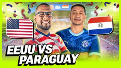 EEUU VS PARAGUAY EN VIVO | TRIBUNA MUNDIALISTA EN VIVO | +QTV