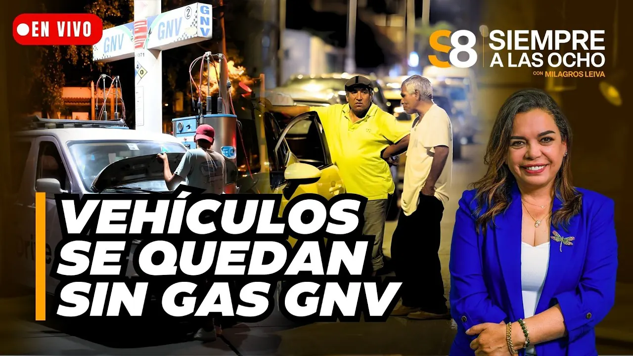 Reproducir: 🟡 CRISIS DE GAS: ¿HASTA CUÁNDO HABRÁ DESABASTECIMIENTO DE GNV EN GRIFOS? | Siempre a las ocho