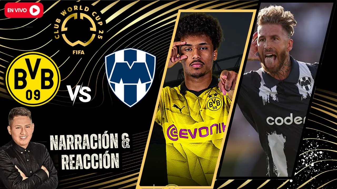 Reproducir: 🔴 BORUSSIA DORTMUND VS MONTERREY #ENVIVO | MUNDIAL DE CLUBES – OCTAVOS | NARRA EDUARDO VEGA