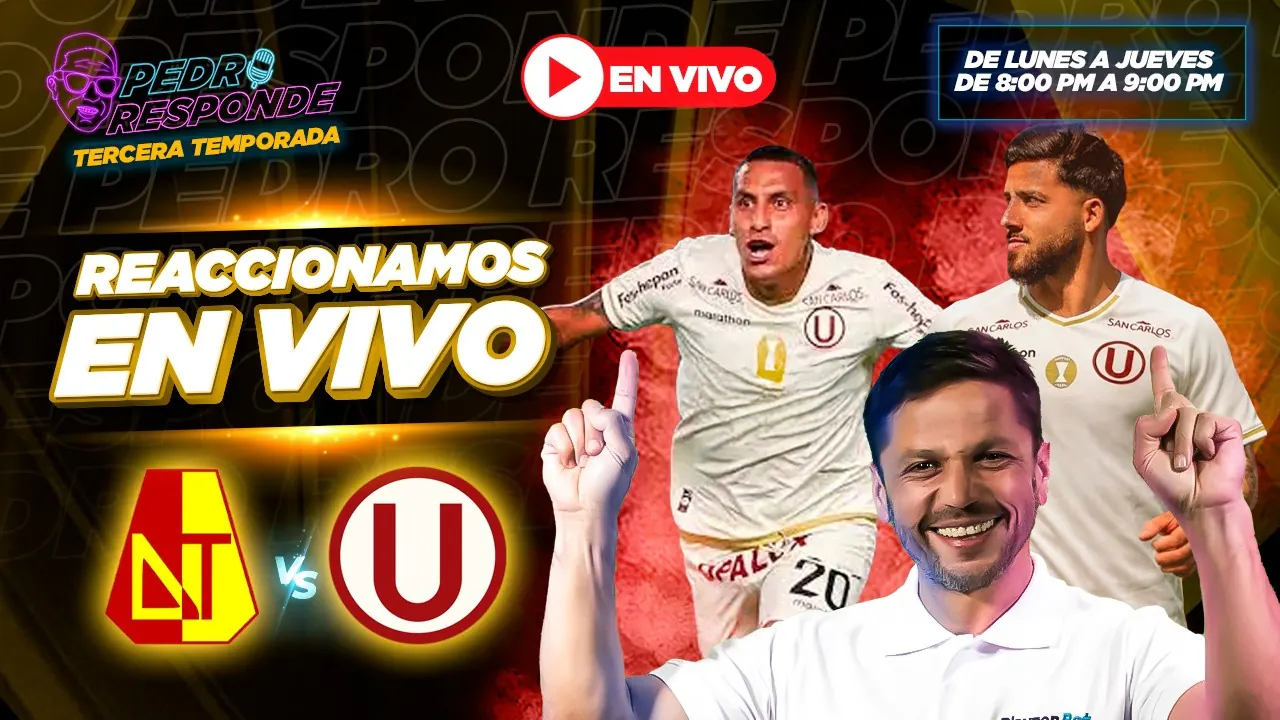 Reproducir: TOLIMA VS UNIVERSITARIO EN VIVO REACCIONAMOS ¡PEDRO RESPONDE EN VIVO!  |#PedroResponde